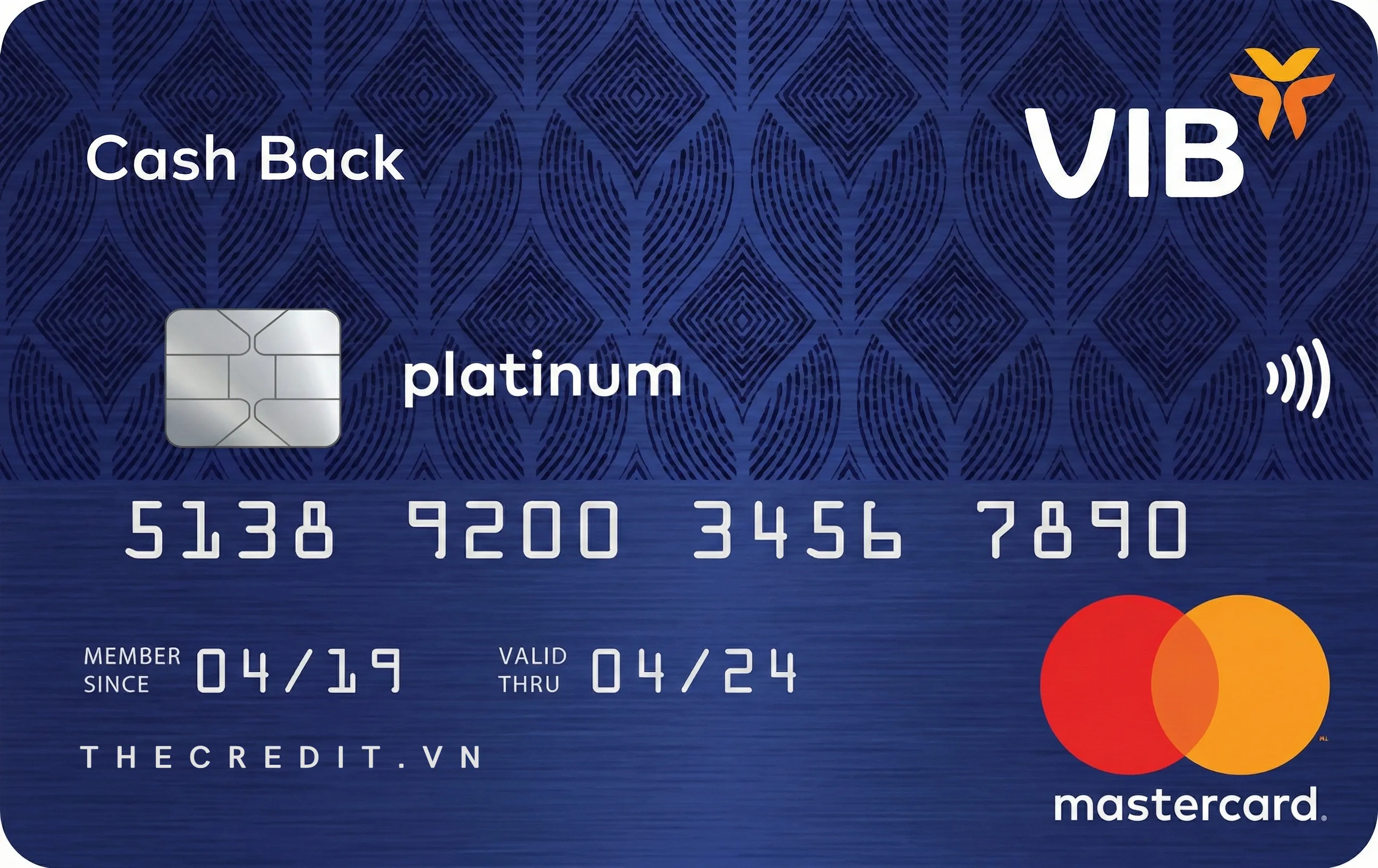 Thẻ tín dụng VIB Cash Back